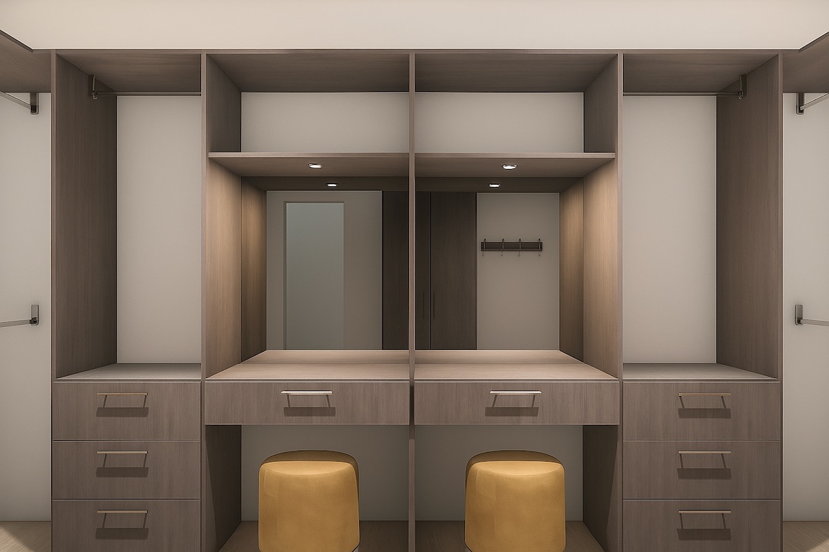 Clósets y Vestidores