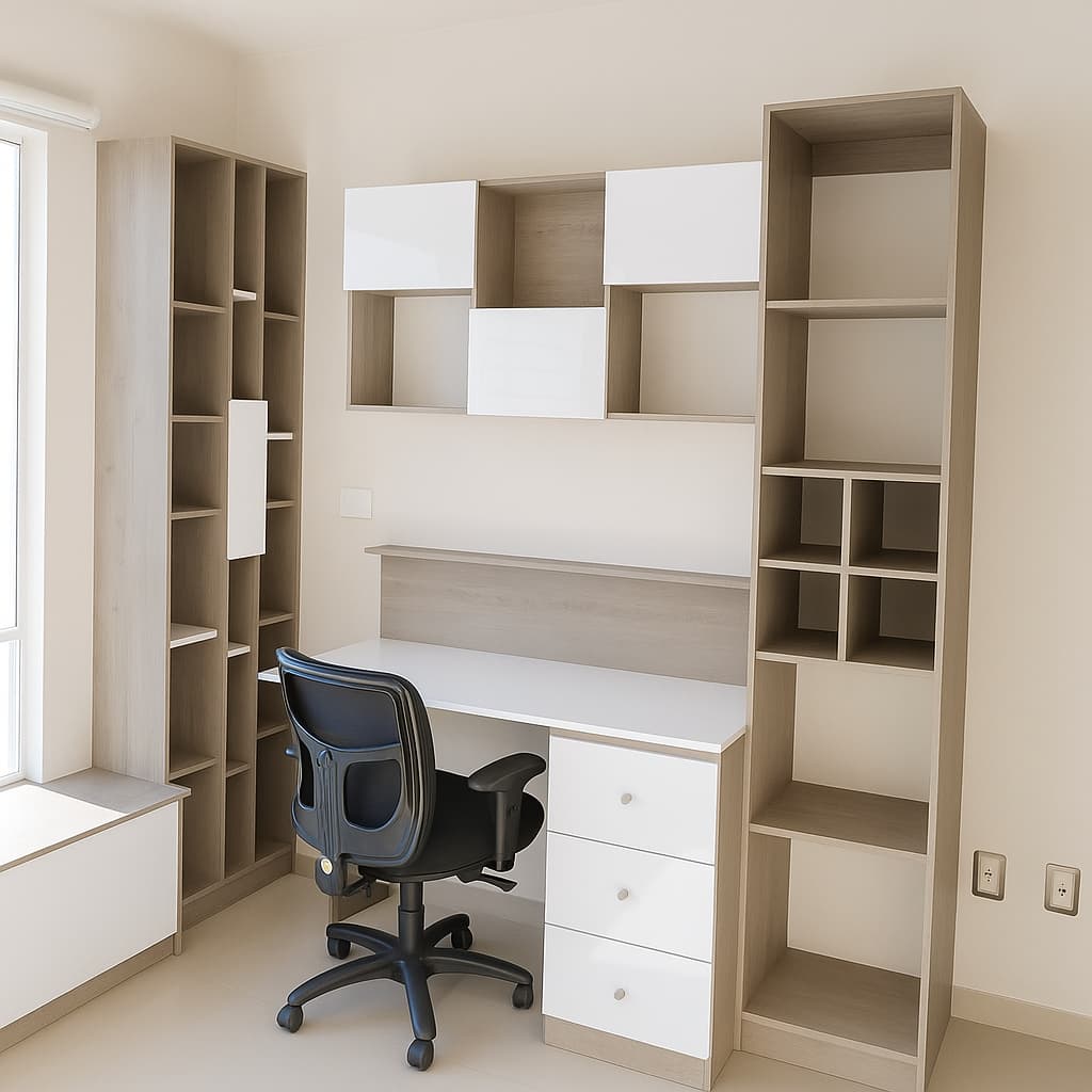 Escritorio con Almacenamiento